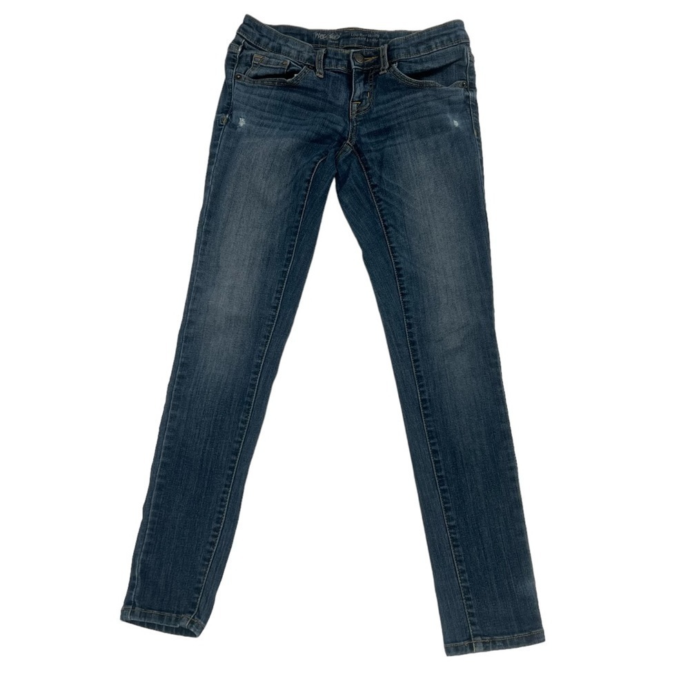 Mossimo Supply Co. Low Rise Skinny Distressed Jeans Size 00 Short Women’s